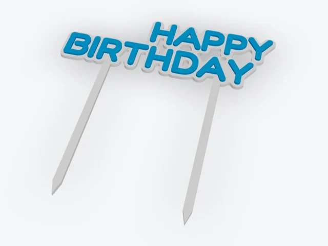 Contoh Cake Topper